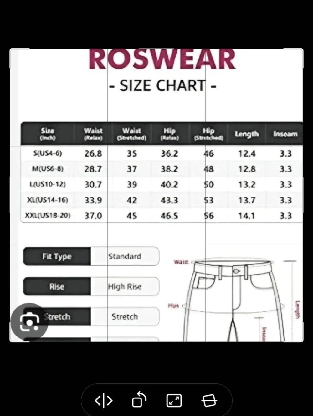 roswear ripped denim